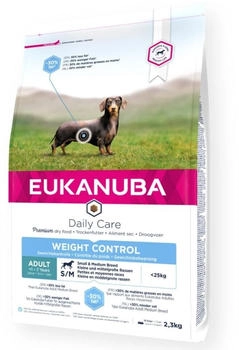 Eukanuba Daily Care Adult Weight Control kleine/ mittelgro&szlig;e Rassen 2 x 2,3 kg