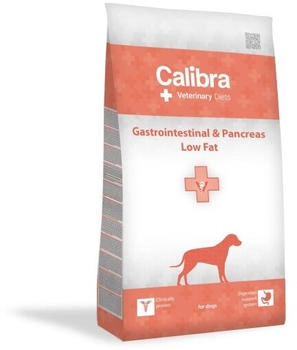 Calibra Veterinary Diets Gastrointestinal & Pancreas Low Fat 12 kg