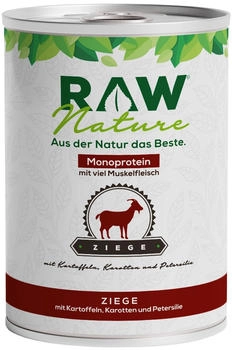 RAW Nature Ziege Pur 400g