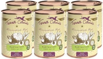 Terra Canis Gem&uuml;se-Obst-Mix Gartentopf 6 x 400 g