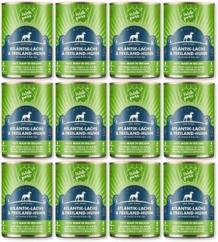Irish Pure GmbH Nassfutter Atlantik-Lachs 12 x 390g