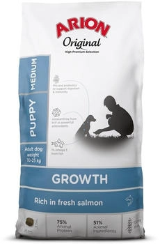 Arion Original Growth Puppy Medium Salmon Rice 12 kg