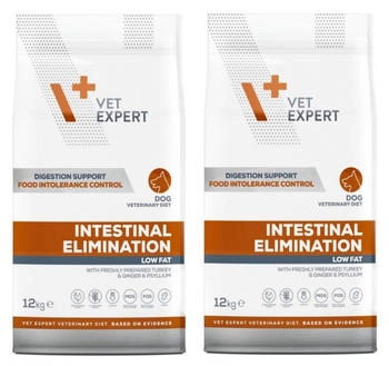 VetExpert Veterinary Diet Dog Intestinal Elimination 2x12kg