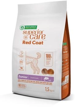 Nature's Protection Superior Care Red Coat grain free f&uuml;r kleine Hunde mit Lachs 1,5 kg