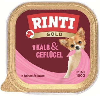 Rinti Gold Mini Kalb & Geflügel 16 x 100g
