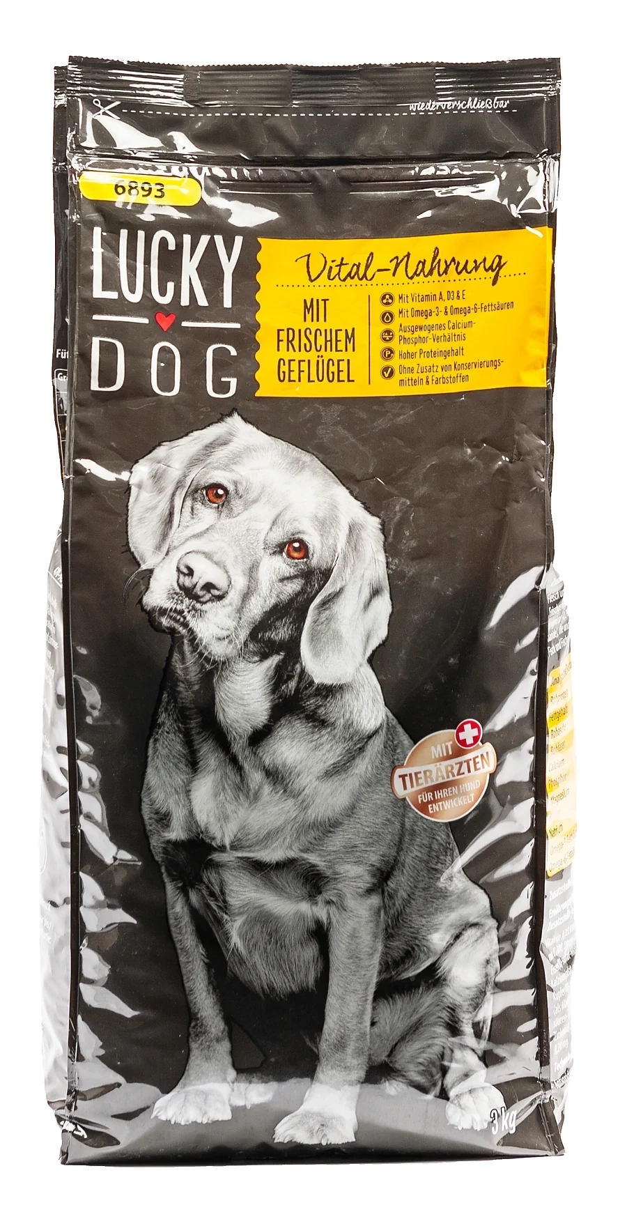 Penny Lucky Dog Vital-Nahrung mit frischem Gefl&uuml;gel