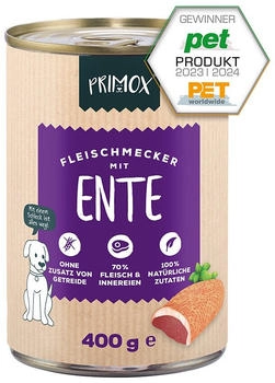 Primox Nassfutter mit Ente 400g