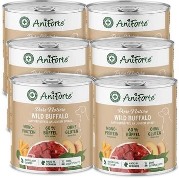 AniForte WildBuffalo Büffel mit Spinat 6x800 g
