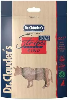 Dr. Clauders Stripes Large Hundesnack Rinderfleisch 80g (42101548)