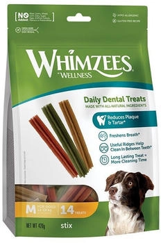 Whimzees Stix Zahnpflegesnack für mittelgroße Hunde Größe M (WH0700420)