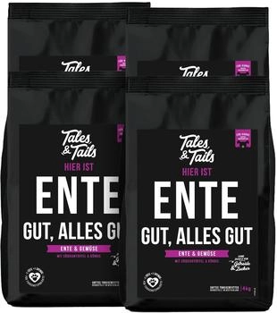 Tales & Tails Softes Trockenfutter Ente gut, alles gut 4x4 kg