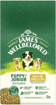 James Wellbeloved Junior Dog Hypoallergenic Truthahn & Reis 2 x 12 kg