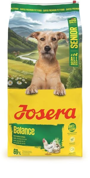 Josera Senior Balance Huhn & Reis 12,5 kg Trockenfutter Hund  Bewertung:  4.9/5  ab 38,99