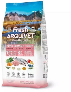 Arquivet Fresh salmon turkey dry dog food (20 kg)