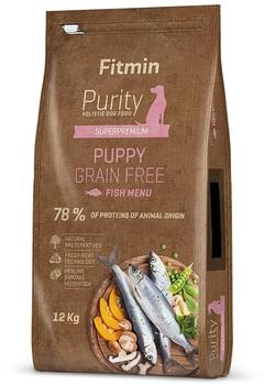 Fitmin dog Purity GF Puppy Fish Hundetrockenfutter Ein getreidefreies Futter Tragende und säugende Hündinnen 12kg