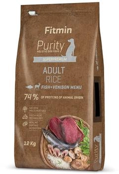 Fitmin dog Purity Adult Rice Fisch & Hirsch 12 kg