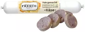 Fresco Dog Training and snack sausage cheese