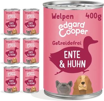 Edgard & Cooper Junior Fabelhafte Ente & Huhn 6 x 400 g