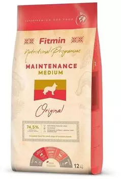 Fitmin Program Medium Maintenance dry dog food (24 kg)