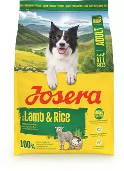 Josera A/S Adult Lamb & Rice Hundetrockenfutter 3kg