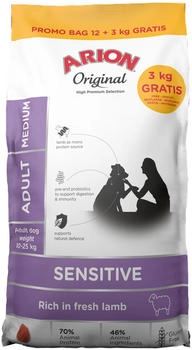 Arion Sensitive Adult Medium 12+3 kg