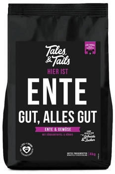 Tales & Tails Softes Trockenfutter Ente gut, alles gut 4 kg