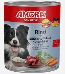 Amora Sensitive Rind & S&uuml;&szlig;kartoffel 800 g
