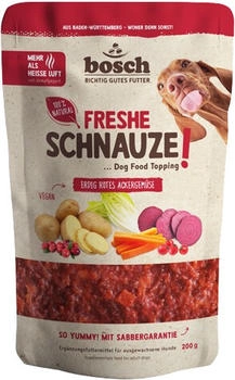 bosch Freshe Schnauze erdig rotes Ackergem&uuml;se 4 x 200 g