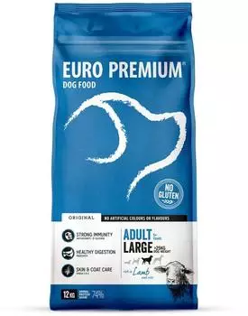 Euro Premium Large Adult Lamb & Reis 12kg