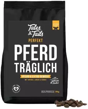 Tales & Tails Softes Trockenfutter Perfekt Pferdtr&auml;glich 4 kg