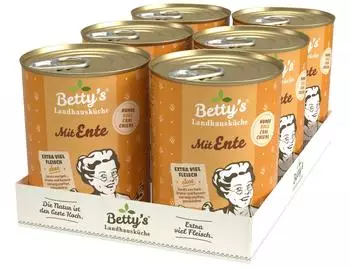 Betty's Landhausküche Ente 6x400 g