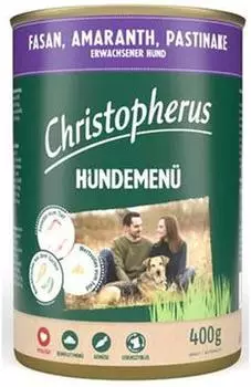Christopherus Menü Adult Fasan & Amaranth 400 g