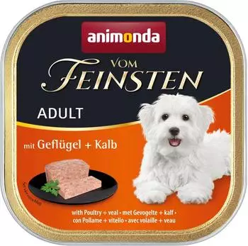 Animonda Adult mit Geflügel + Kalb 22x150g