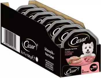 Cesar Klassiker Kalb & Geflügel 14x150g