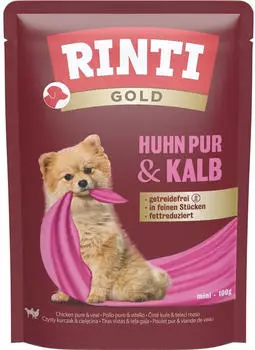 Rinti Gold PB Huhn Pur & Kalb 100 g
