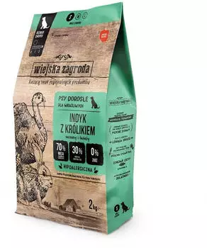 Wiejska Zagroda Pute mit Kaninchenknusper S 2 kg