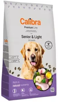 Calibra Premium Line Senior & Light Hundetrockenfutter Huhn 12 kg