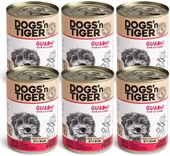 Dogs'n Tiger Dogs'n Tiger Guadn! 6x400g
