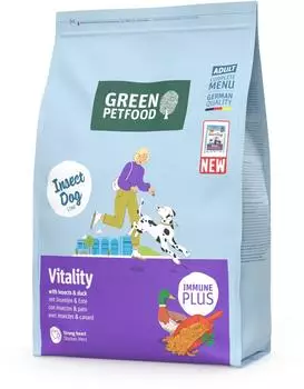 Green Petfood Vitality with Insects & Duck 5x900 g