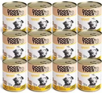 Dogs'n Tiger Dogs'n Tiger Mahlzeit 12x800 g