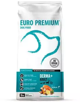 Euro Premium Adult Derma+ - 10kg