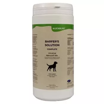 Lyra Pet Lecker.Pet Barfer's Solution Complete Universal Nährstoff Mix 1 kg