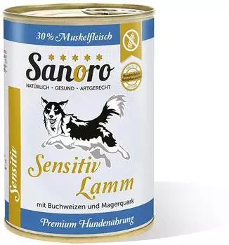 Sanoro Sensitiv BIO-Huhn mit BIO-Gemüse 12x400g