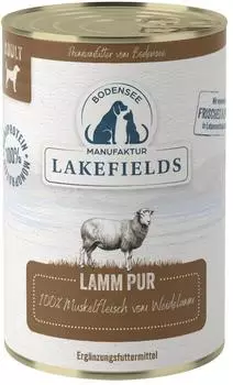 Lakefields Lamm pur 400g STL