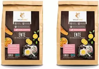Wildfang ® Adult Trockenfutter mit Ente 2x2 kg