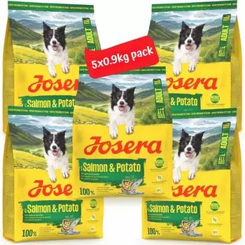 Josera Adult Salmon & Potato 5 x 900 g