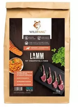Wildfang ® Adult Trockenfutter mit Lamm 2x6 kg
