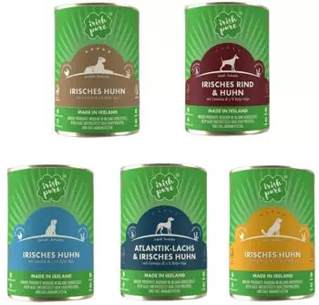 Irish Pure GmbH Nassfutter Weiderind & Huhn