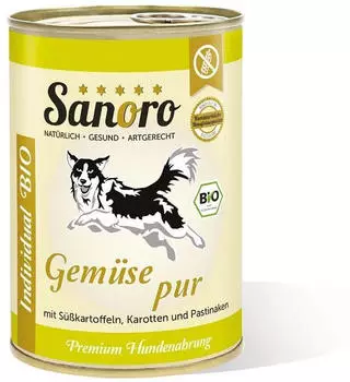 Sanoro BIO Gemüse Mix Pur aus Bio-Süßkartoffel 12x400g