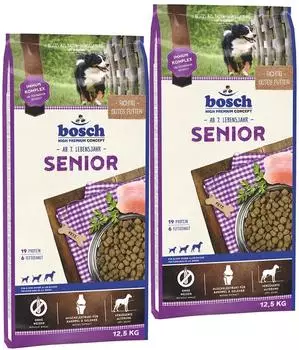 bosch HPC Senior Hundetrockenfutter 2 x 12,5kg